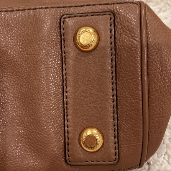 MARC BY MARC JACOBS Too Hot to Handle Zip Satchel Bag - Praline - Picture 13 of 13